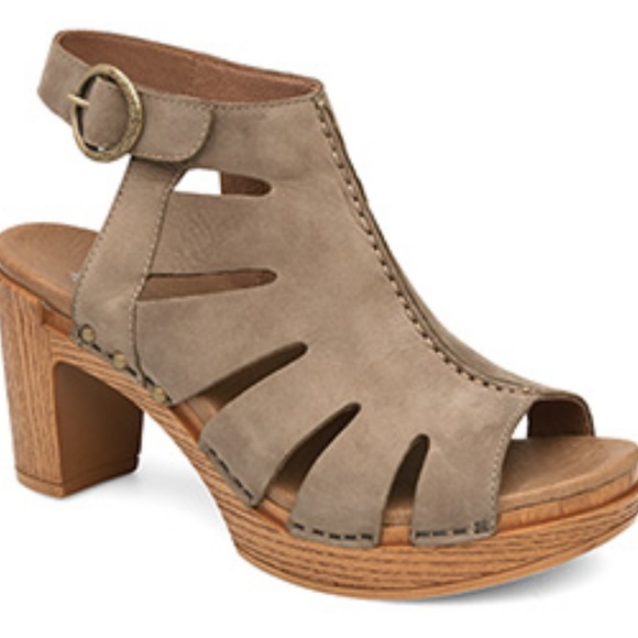 dansko high heel sandals